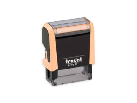 trodat Tampon automatique à texte Printy 4911 4.0, orange