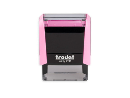 trodat Tampon automatique à texte Printy 4911 4.0, rose
