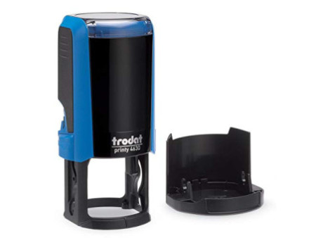 trodat Marqueur de texte Printy 4630 BL/BL, bleu encré bleu