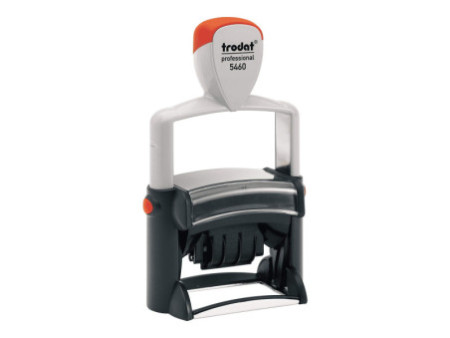 Trodat Tampon dateur Metal Line 4.0 5460, à personnaliser
