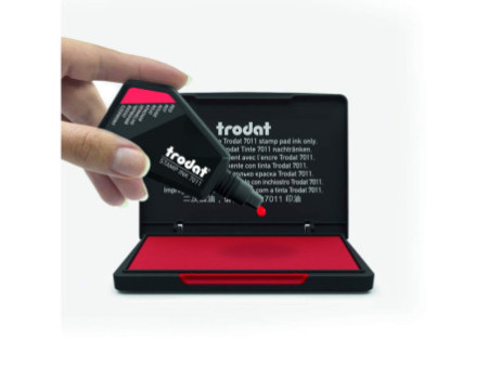 Trodat Tampon encreur 9054, A5, rouge