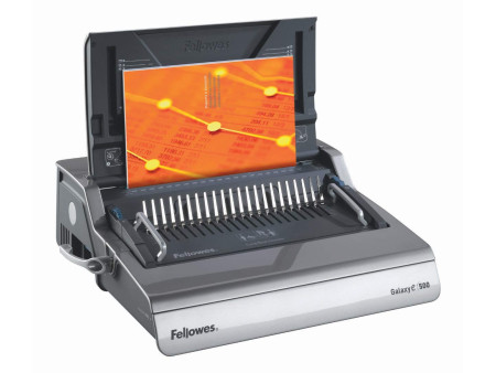 Fellowes Perforelieur électrique par anneaux plastique