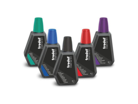 trodat Encre pour tampon encreur '7011', 28 ml, noir