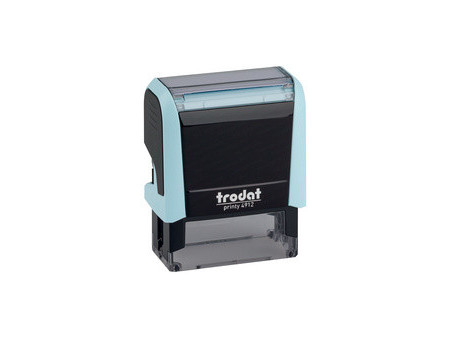 trodat Tampon automatique à texte Printy 4912 4.0, bleu
