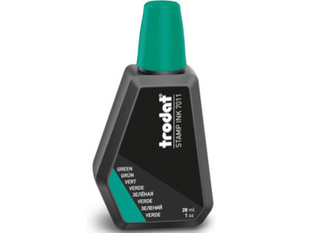 trodat Encre pour tampon encreur '7011', 28 ml, vert