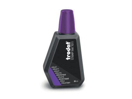 trodat Encre pour tampon encreur '7011', 28 ml, violet