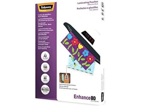 Fellowes pochettes de plastification Peel & Stick, A3