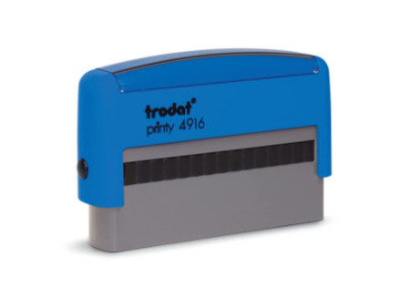 trodat Marqueur de texte Printy 4916, boîtier bleu