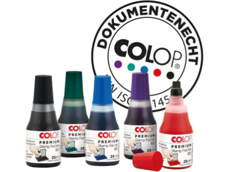 COLOP Encre tampon '801' pour cassette d'encrage, bleu