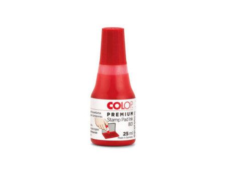 COLOP Encre tampon '801' pour cassette d'encrage, rouge