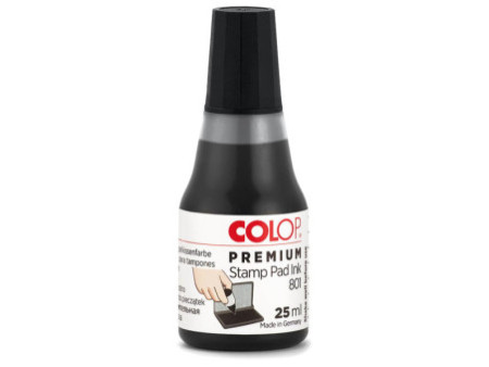 COLOP Encre tampon '801' pour cassette d'encrage, noir