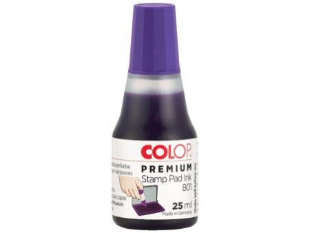 COLOP Encre tampon '801' pour cassette d'encrage, violet