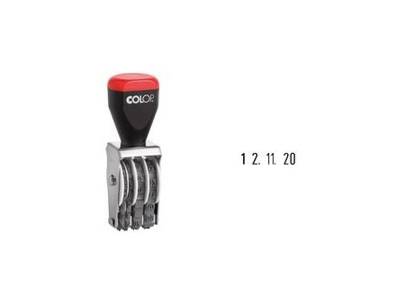 COLOP Tampon dateur 04000SD, mois en chiffres