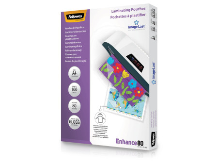 Fellowes Pochette de plastification, A4, brillante