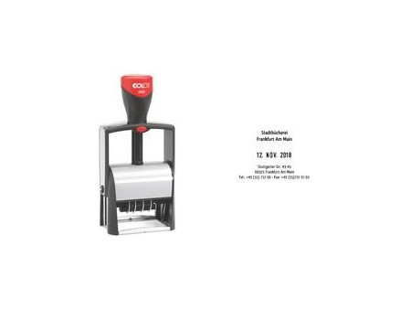 COLOP Tampon dateur Classic 2660, 6 lignes, configurable
