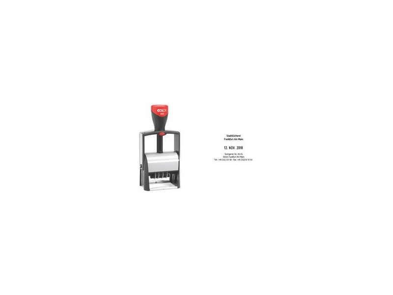 COLOP Tampon dateur Classic 2660, 6 lignes, configurable