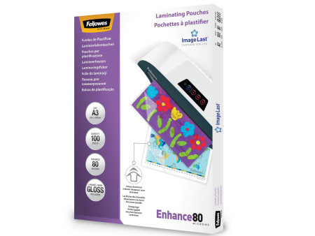 Fellowes Pochette de plastification, A3, brillante