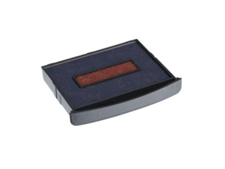 COLOP Cassette d'encrage de rechange E/2300/2, bleu/rouge