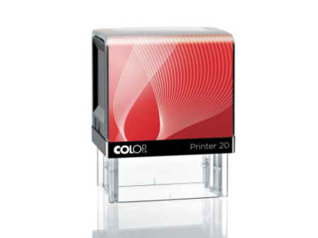 COLOP Tampon automatique à texte Printer 20, 4 lignes,