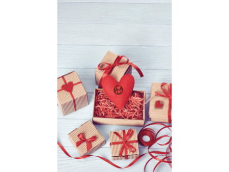 COLOP Kit tampon à motif 'LITTLE NIO' amour, blanc
