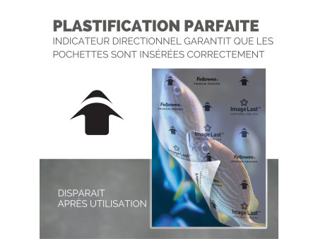 Fellowes Pochette de plastification, A5, brillante