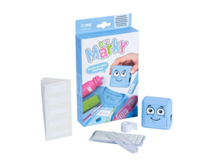COLOP Set tampon marqueur 'DIY Marky' Printer C20, bleu