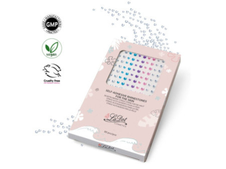 COLOP Set de pierres de strass LaDot, rondes