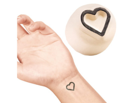 COLOP Pierre de tatouage LaDot 'petit coeur', petit