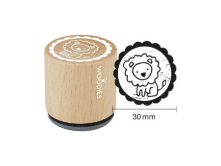 COLOP Tampon à motif Woodies 'lion'