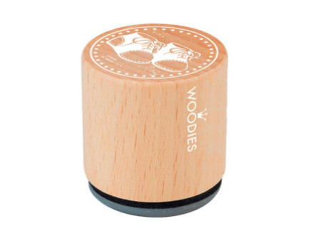 COLOP Tampon à motif Woodies 'chaussures de bébé'