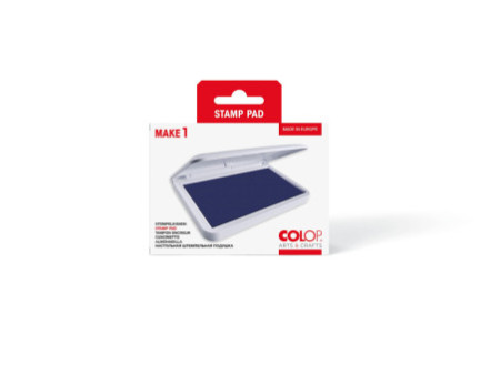 COLOP Tampon encreur MAKE 1, 90 x 50 mm, noble blue