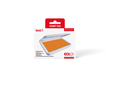 COLOP Tampon encreur MAKE 1, 90 x 50 mm, shiny orange