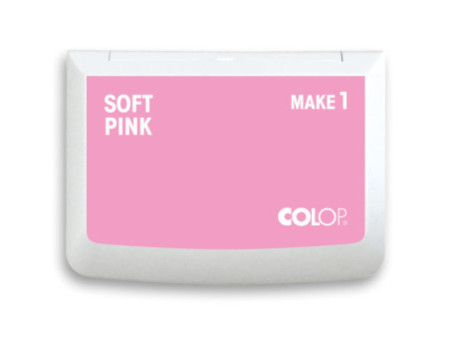 COLOP Tampon encreur MAKE 1, 90 x 50 mm, soft pink