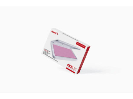 COLOP Tampon encreur MAKE 1, 90 x 50 mm, soft pink