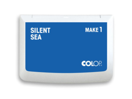 COLOP Tampon encreur MAKE 1, 90 x 50 mm, silent sea