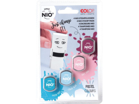 COLOP Tampon encreur LITTLE NIO E/R17, couleurs pastel