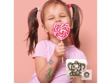 COLOP Pierre de tatouage LaDot kids 'éléphant', petit