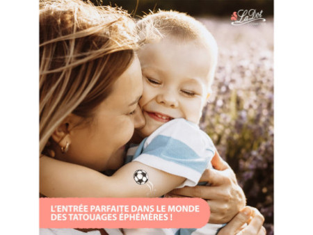 COLOP Pierre de tatouage LaDot kids 'football', petit