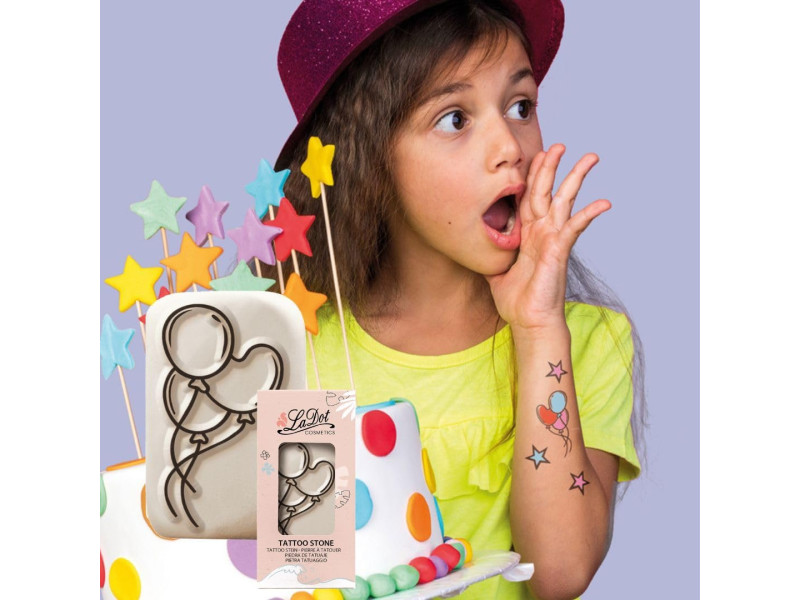 COLOP Pierre de tatouage LaDot kids 'ballons', moyen