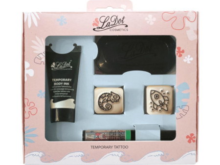 COLOP Tampon de tatouage LaDot kit 8, Stone S20/S21