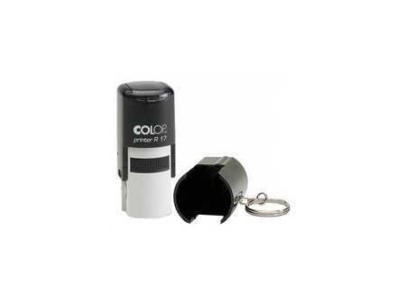 COLOP Tampon pour texte Printer R17, rond, noir