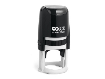 COLOP Tampon pour texte Printer R30, rond, noir