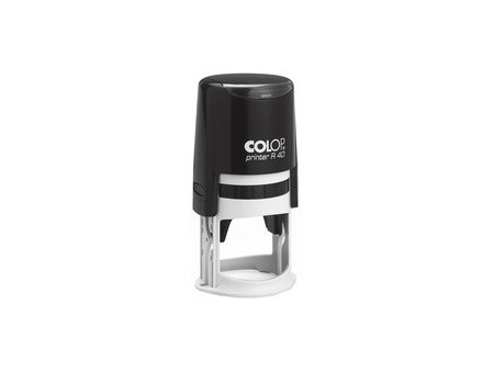 COLOP Tampon pour texte Printer R40, rond, noir