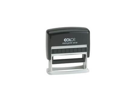 COLOP Tampon pour texte Mini-Print S110, noir