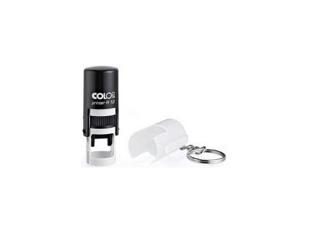 COLOP Tampon pour texte Printer R12, rond, noir