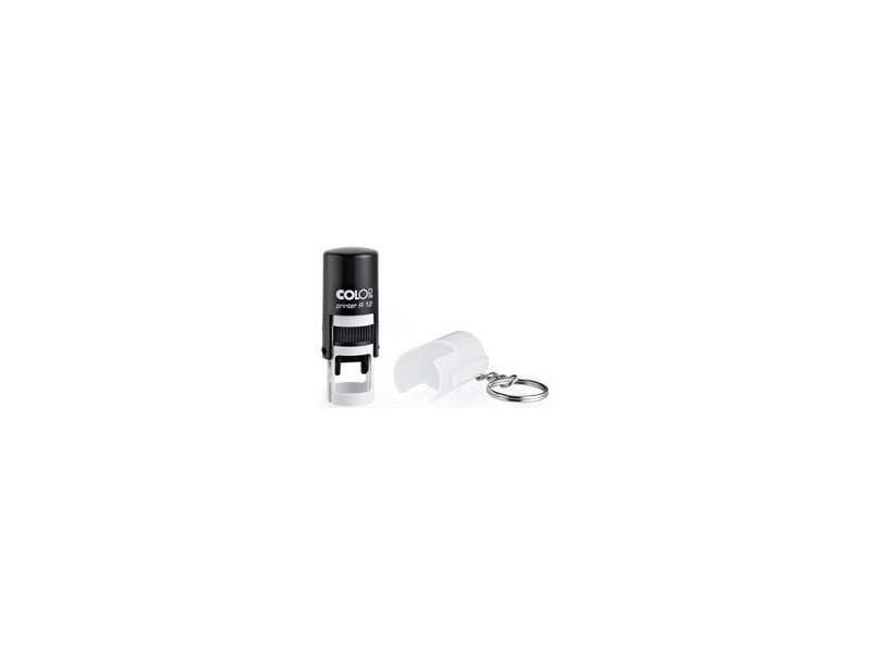 COLOP Tampon pour texte Printer R12, rond, noir