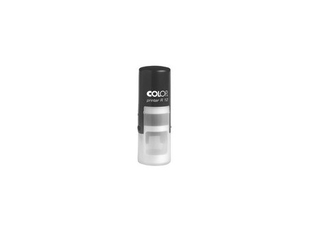 COLOP Tampon pour texte Printer R12, rond, noir