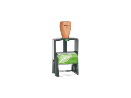 COLOP Tampon pour texte Classic 2600 Green Line, 8 lignes