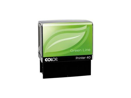 COLOP Tampon pour texte Printer 40 Green Line, 6 lignes
