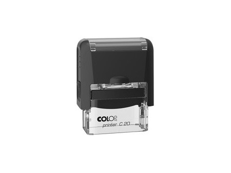 COLOP Tampon pour texte Printer C20, 4 lignes, noir